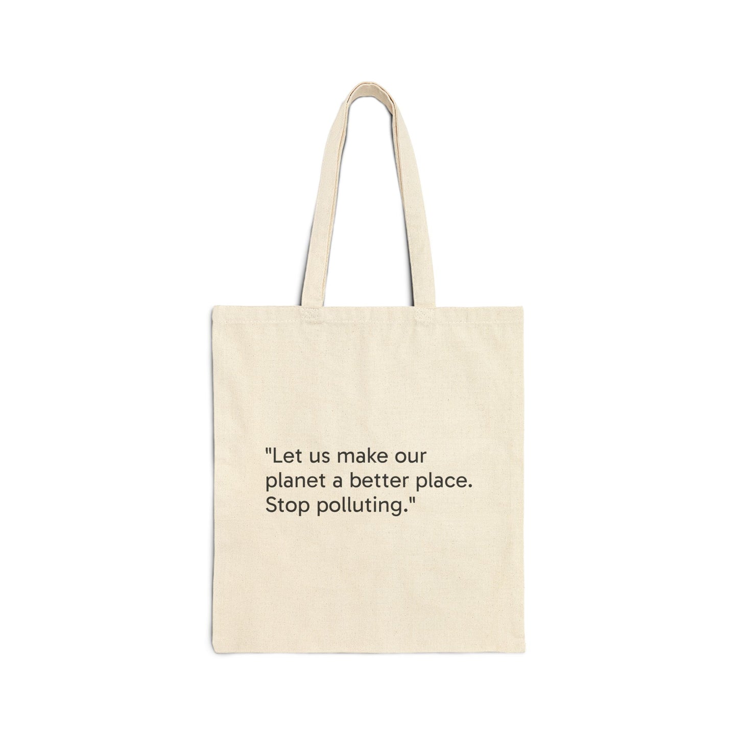 Cotton Canvas Tote Bag