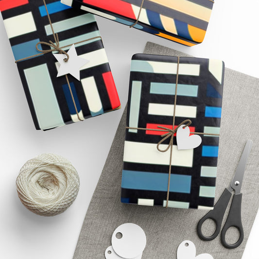 Modern Geometric Wrapping Paper - Stylish Gift Wrap for Any Occasion