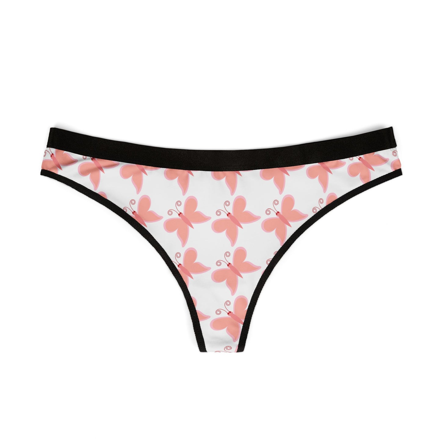 Floral Butterfly Women's Thongs