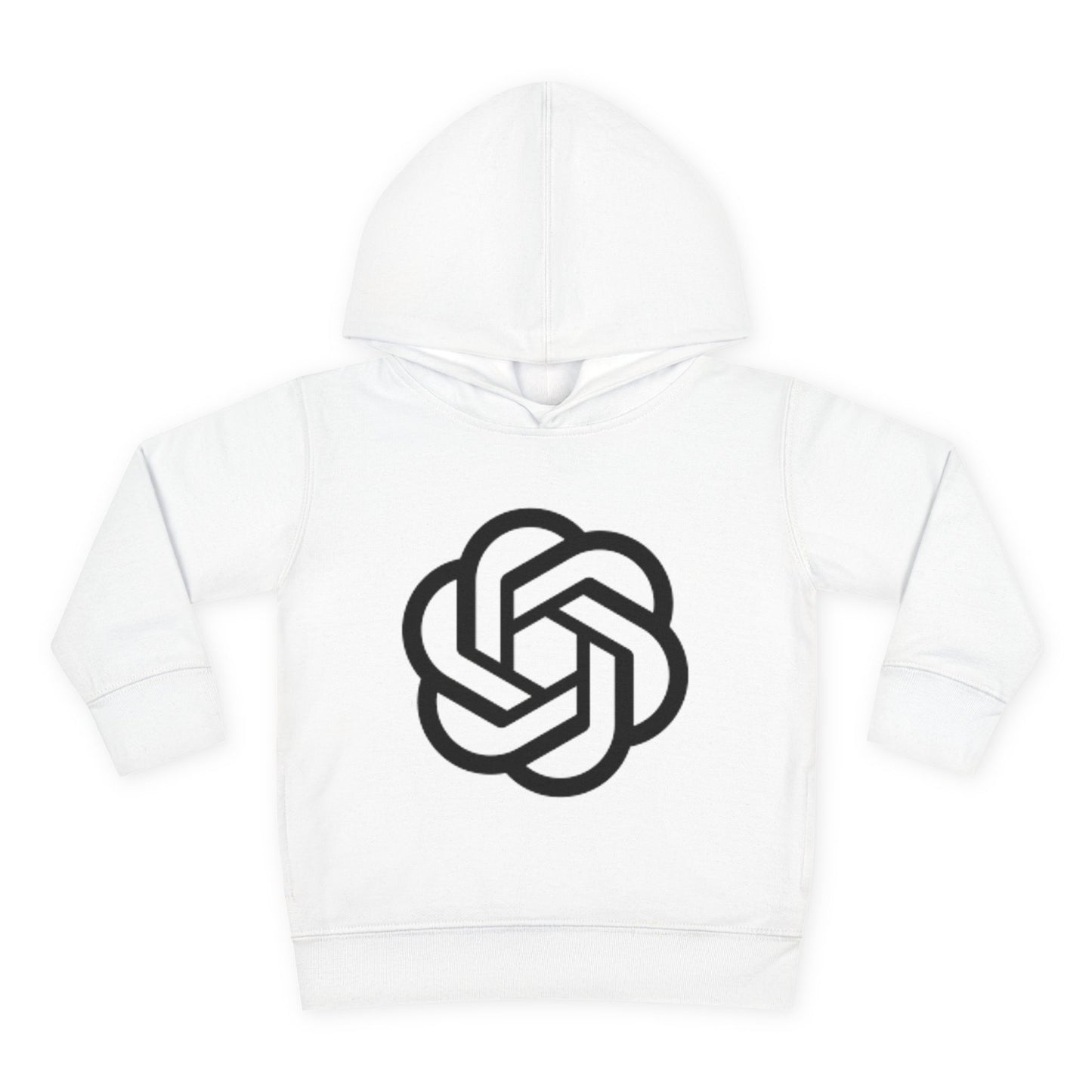 Girls Fleece Hoodie with Knot Design - Comfy Pullover