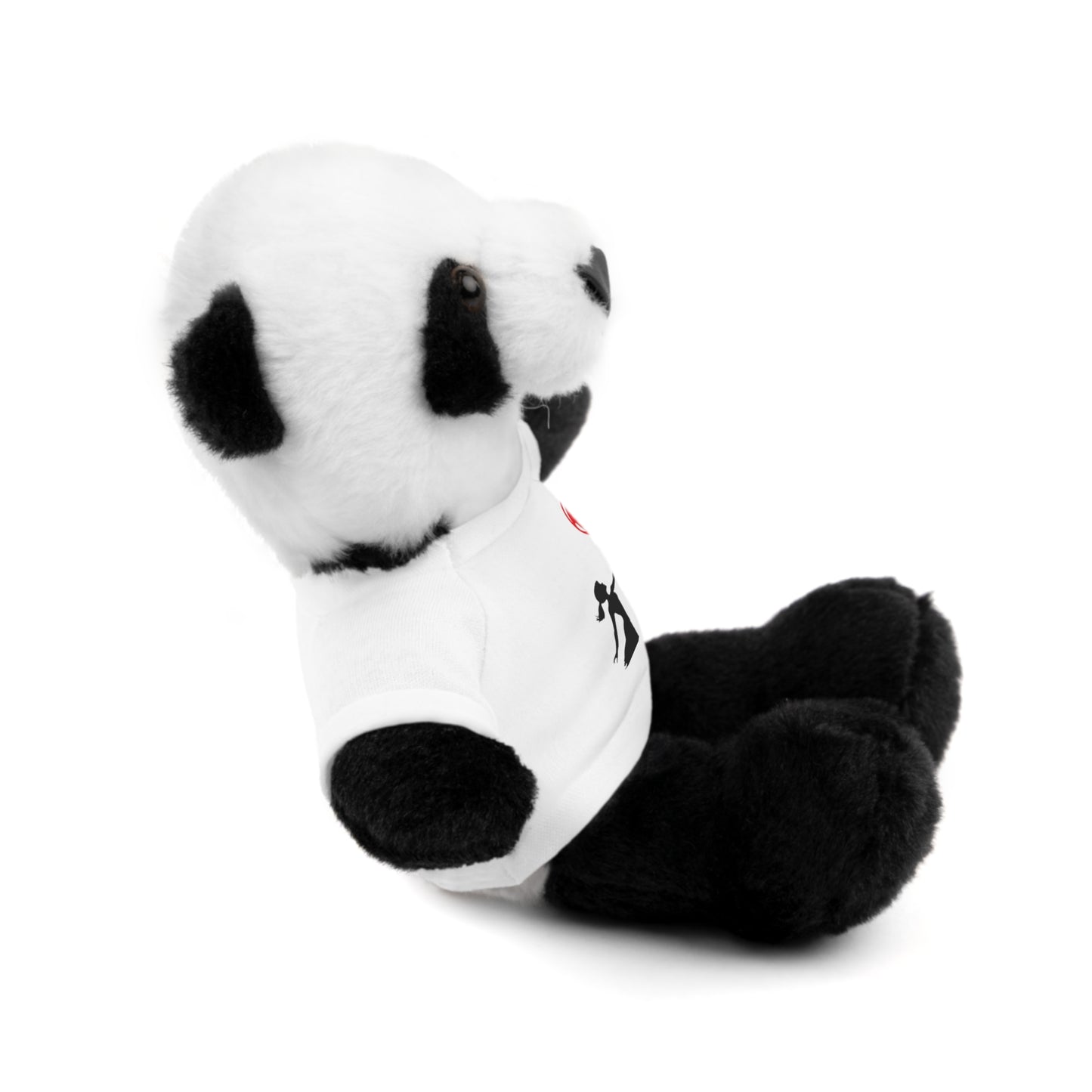 Adorable Stuffed Animal with Heart Balloon Tee - Perfect Gift for Kids