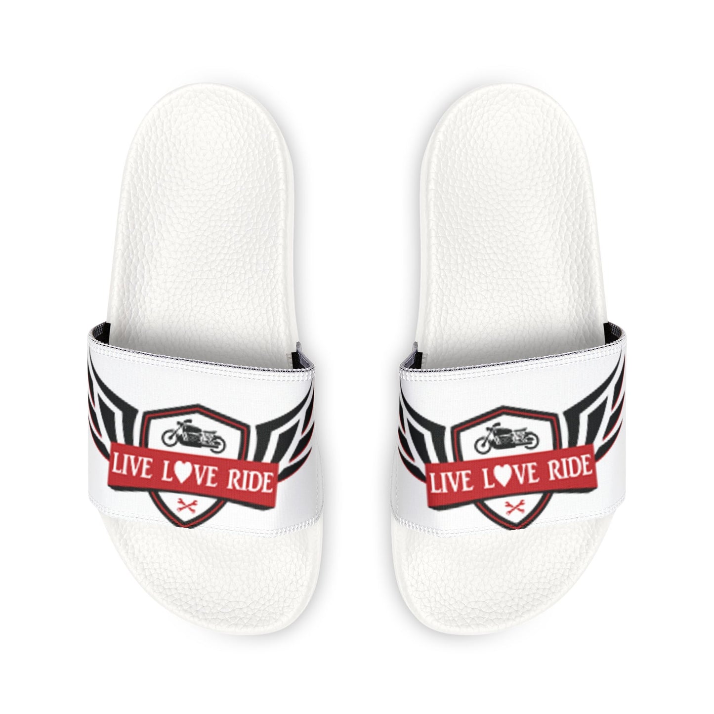 Youth Live Love Ride Sandals - Fun and Expressive Summer Footwear for Kids