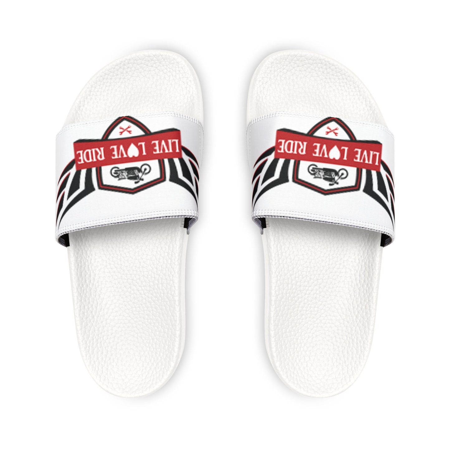 Youth Live Love Ride Sandals - Fun and Expressive Summer Footwear for Kids