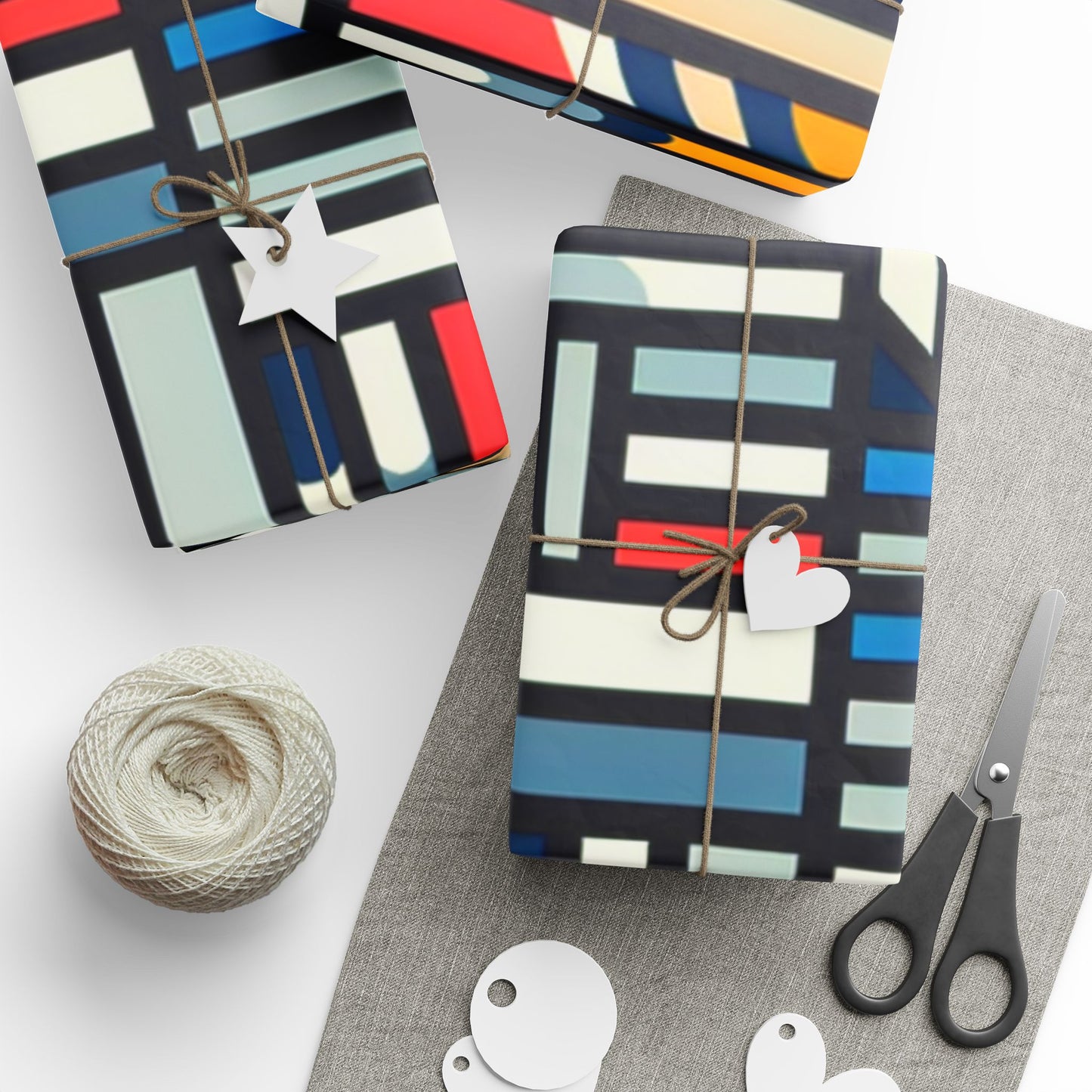 Modern Geometric Wrapping Paper - Stylish Gift Wrap for Any Occasion