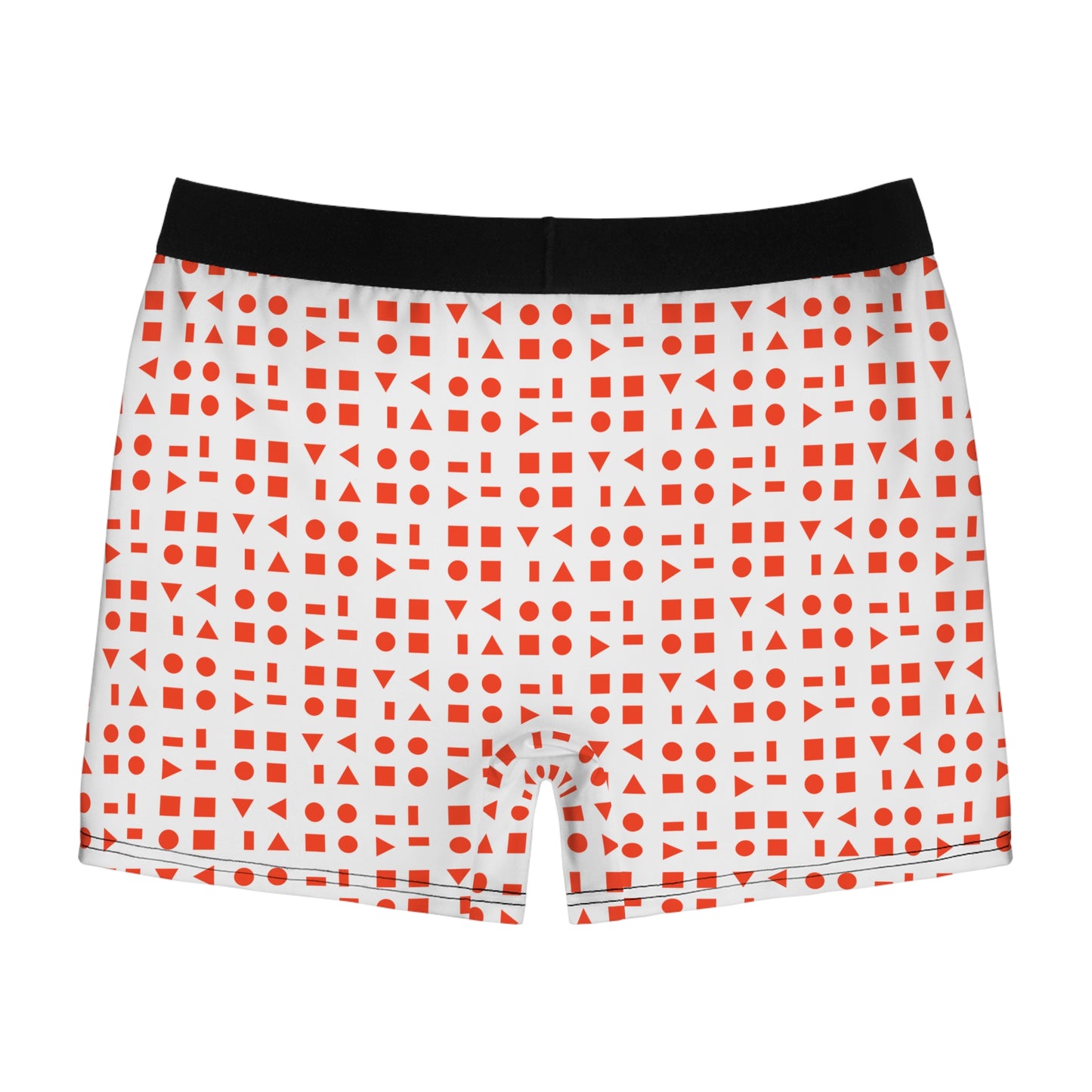 Colorful Geometric Men's Boxer Briefs - Fun and Comfortable Underwear