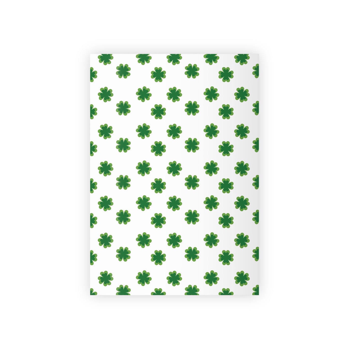 Lucky Shamrock Gift Wrapping Paper Roll for St. Patrick's Day