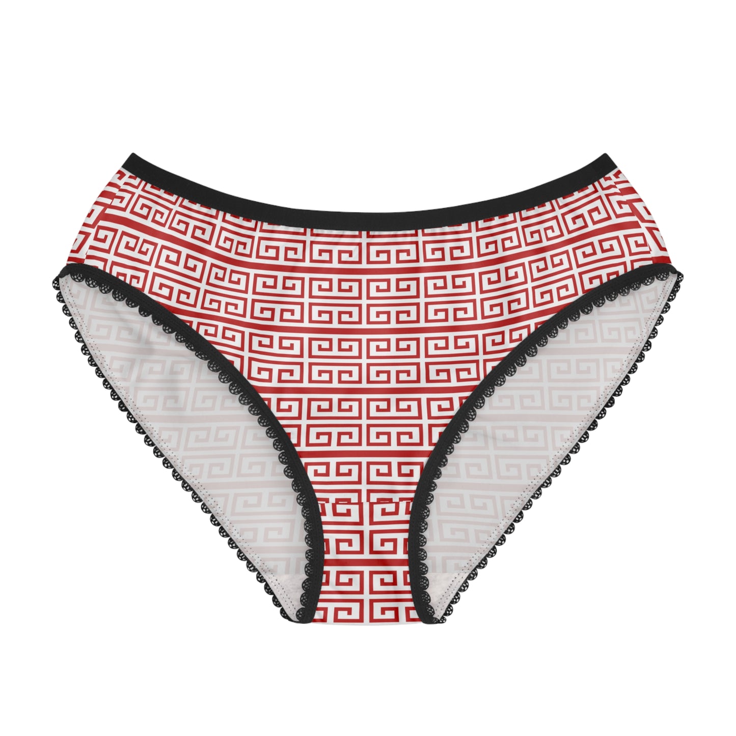 Stylish Women's Briefs with Elegant Geometric Design