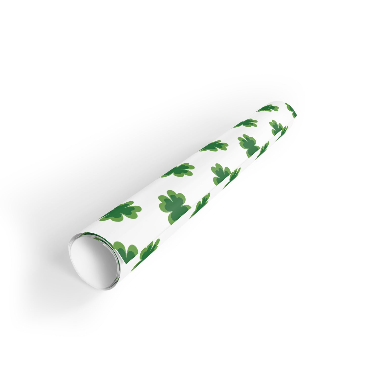 Lucky Shamrock Gift Wrapping Paper Roll for St. Patrick's Day