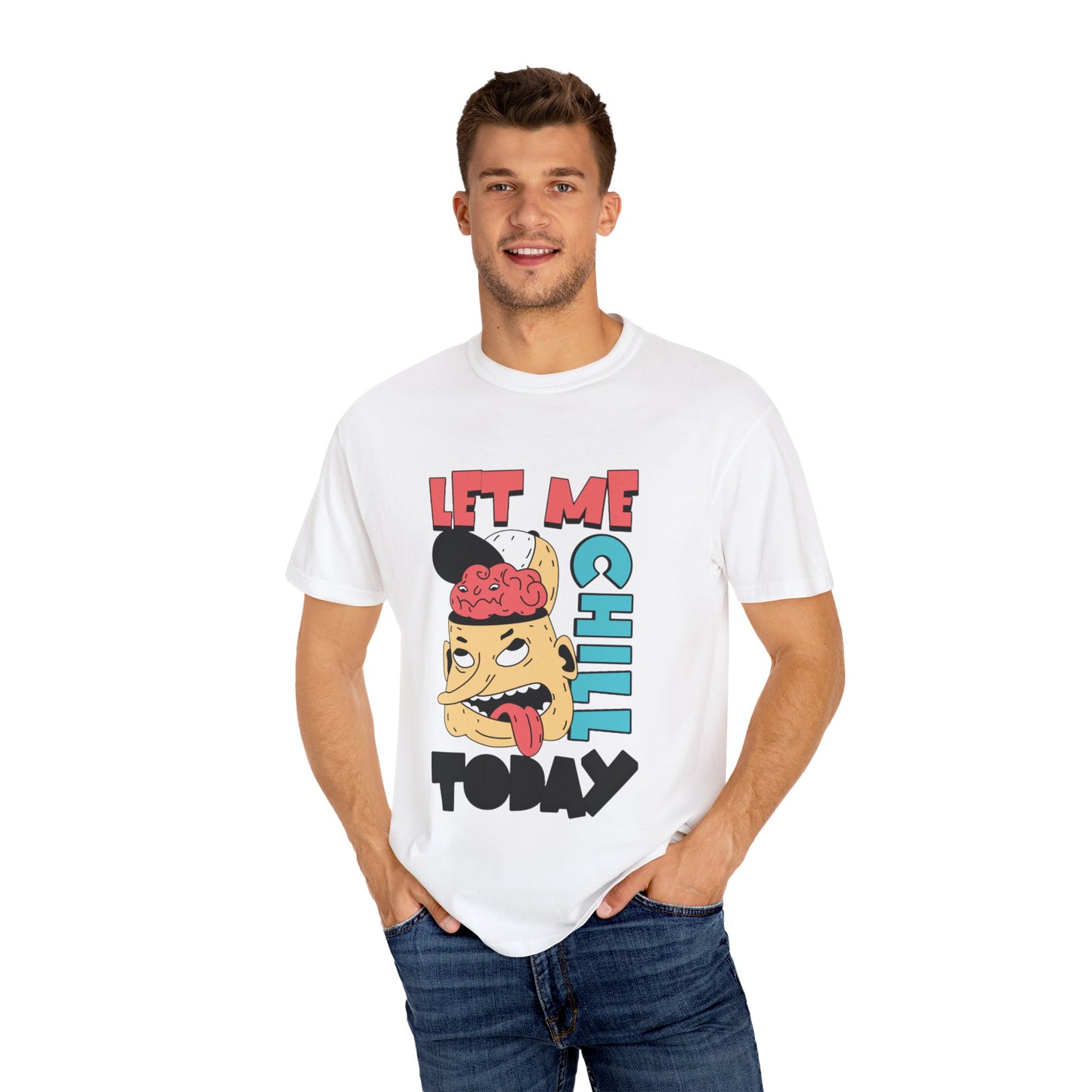 Men’s T-Shirt - 'Let Me Chill Today' Graphic Tee