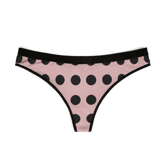 Polka Dot Women's Thongs - Comfortable and Stylish Underwear