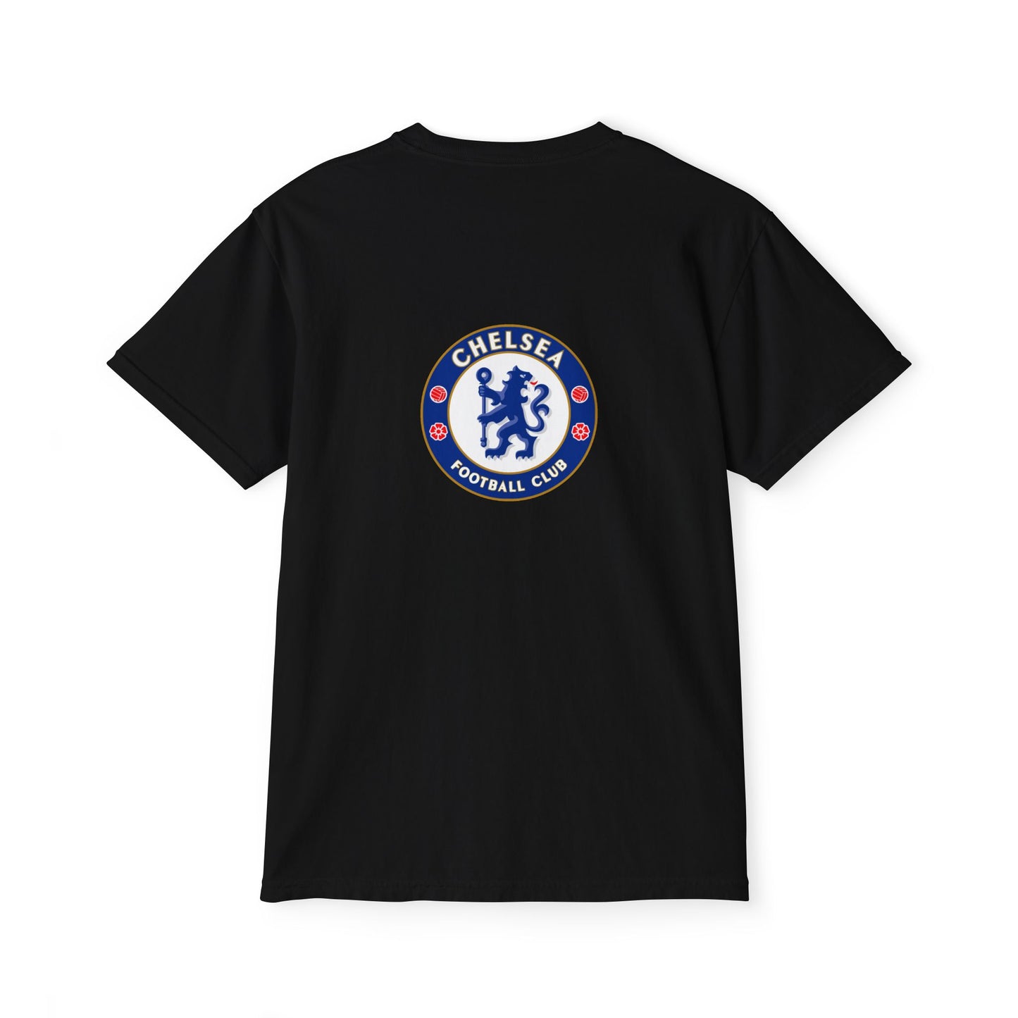 Chelsea FC Garment-Dyed Pocket T-Shirt - Casual Sportswear for Fans