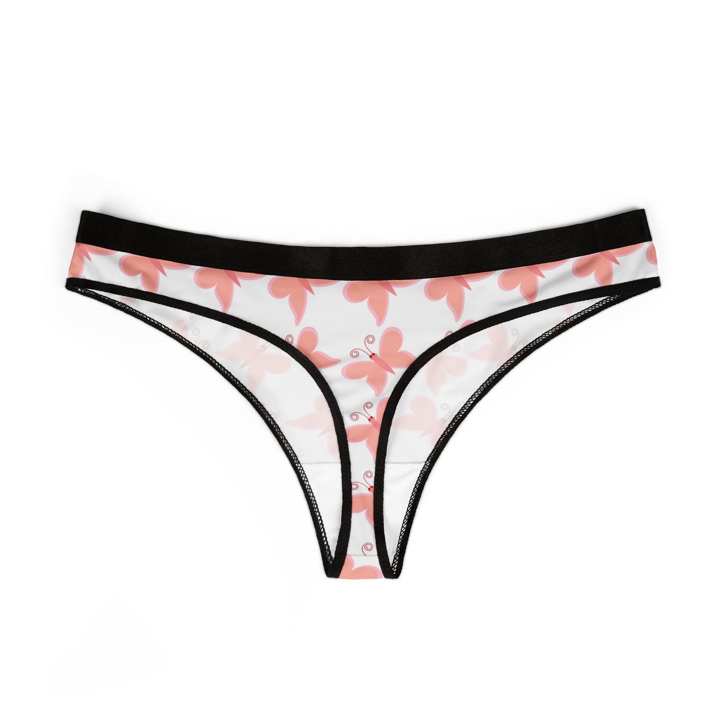 Floral Butterfly Women's Thongs