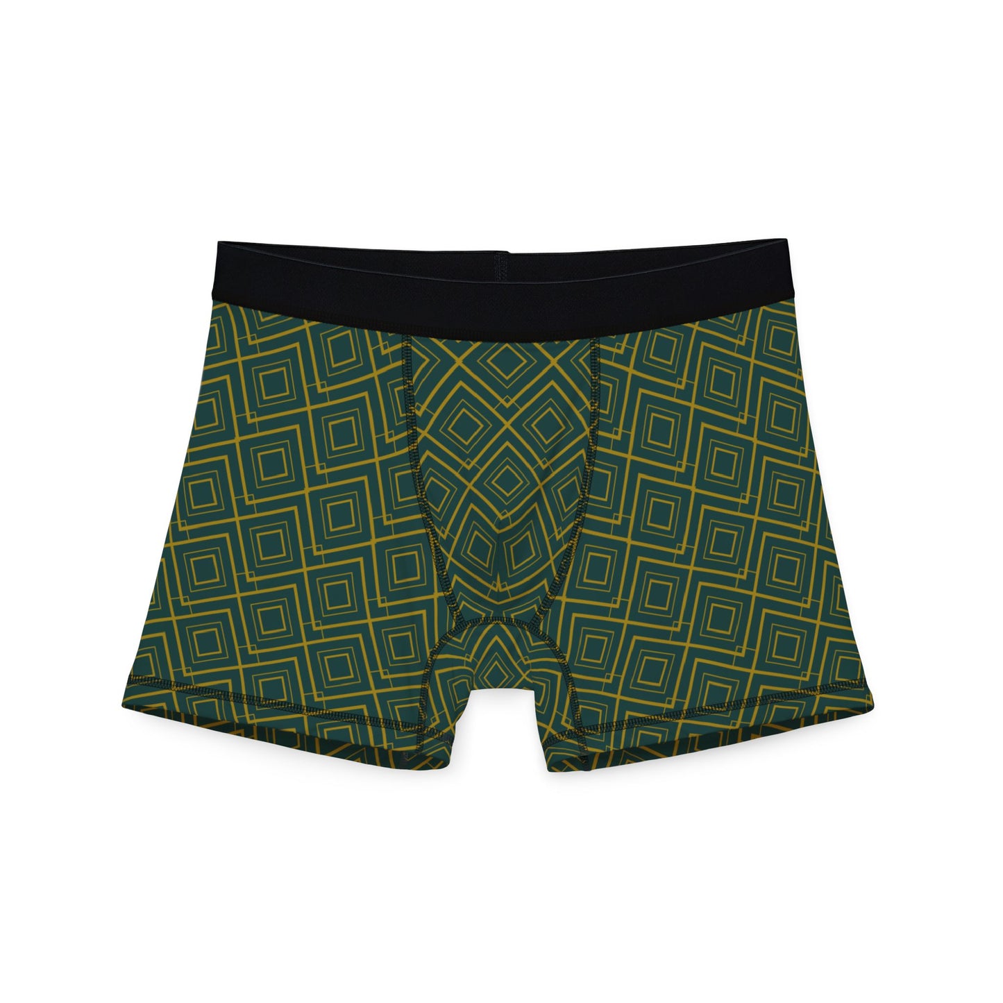 Modern Geometric Men's Boxers - Stylish Comfort for Everyday Wear